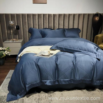 Pure color bedding with bedsheet for home textiles